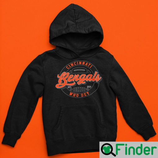 Cincinnati Bengals Vintage Inspired Unisex Hoodie