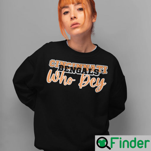 Cincinnati Bengals Who Dey Vintage Inspired Shirt