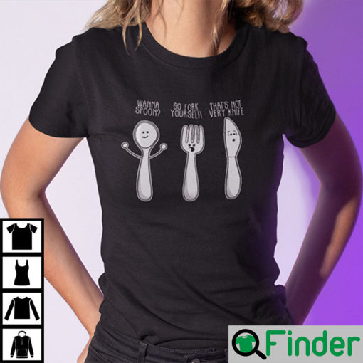 Fork Spoon Knife What Color Is My Shirt
