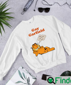 Gay Garfield Mmm Lasagna And Cock Sweatshirt