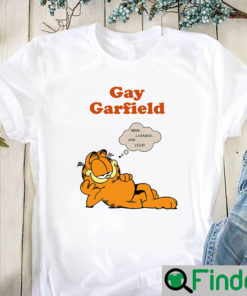 Gay Garfield Mmm Lasagna And Cock T Shirt