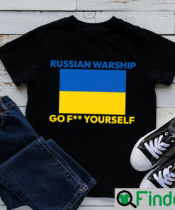 Go Fuck Yourself Russian Warship Tee Shirt