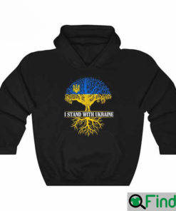 Growni Ukraine I Stand With Ukraine Ukraine Flag I Support Ukraine Hoodie