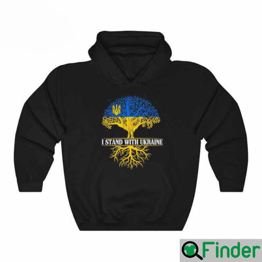 Growni Ukraine I Stand With Ukraine Ukraine Flag I Support Ukraine Hoodie