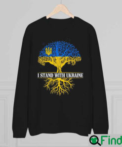 Growni Ukraine I Stand With Ukraine Ukraine Flag I Support Ukraine Sweatshirt