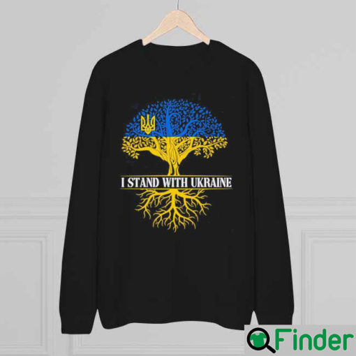 Growni Ukraine I Stand With Ukraine Ukraine Flag I Support Ukraine Sweatshirt