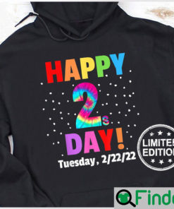 Happy Twosday Celebrate Tuesday February 22nd 2022 22222 Hoodie