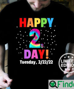 Happy Twosday Celebrate Tuesday February 22nd 2022 22222 Shirt