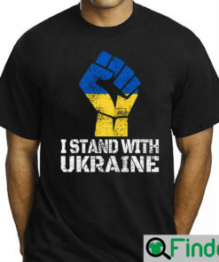 I Love Ukraine I Stand With Ukraine T Shirt