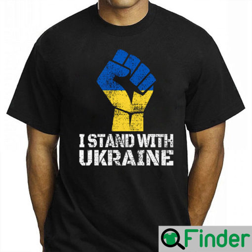I Love Ukraine I Stand With Ukraine T Shirt