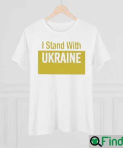 I Stand With Ukraine No War Shirt