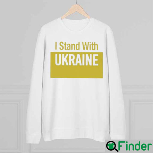 I Stand With Ukraine No War Sweatshirt