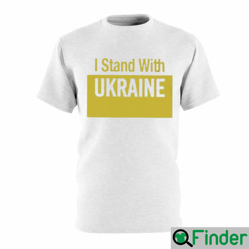 I Stand With Ukraine No War T Shirt