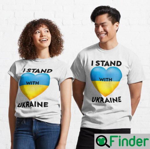 I Stand With Ukraine Plus Size T Shirt