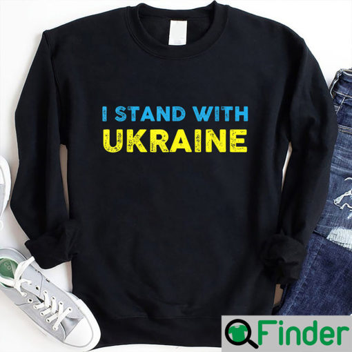 I Stand With Ukraine Shirt Support