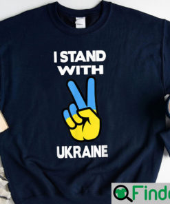 I Stand With Ukraine T Shirt For Ukrainian Patriots