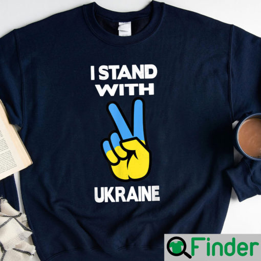 I Stand With Ukraine T Shirt For Ukrainian Patriots