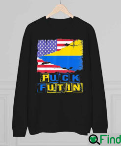 I Stand With Ukraine Ukrainian Flag Sweatshirt