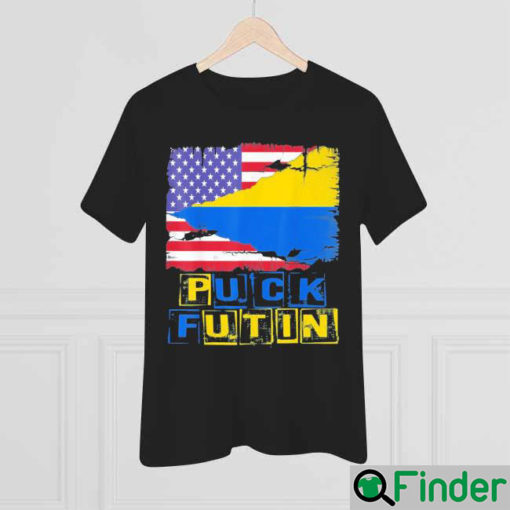 I Stand With Ukraine Ukrainian Flag T Shirt