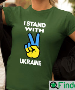 I Stand With Ukraine Unisex Shirt For Ukrainian Patriots