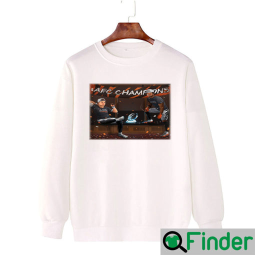 Joe Burrow And JaMarr Chase Bengals AFC Championship SweatShirt