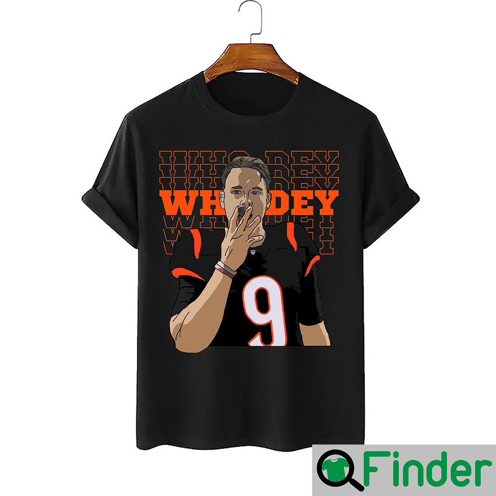 Joe Burrow Bengals Who Dey Shirt Joe Burrow Bengals Who Dey Shirt