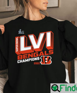 LVI Bengals 2022 Champions Super Bowl Sweatshirt