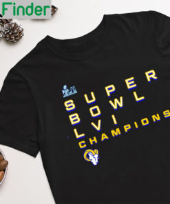 Los Angeles Rams Super Bowl LVI Champions 2022 T shirt