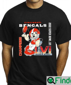 Mickey Bengals 2022 Champions Super Bowl Shirt