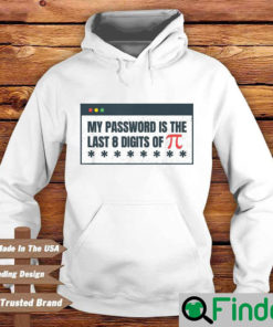 My password is the last 8 digits of pi Hoodie