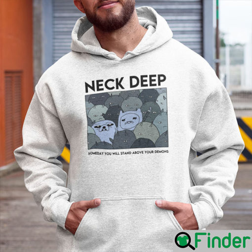 Neck Deep Adventure Time Hoodie