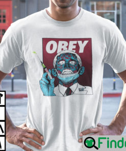 Obey Fauci T Shirt Dr Fauci Zombie