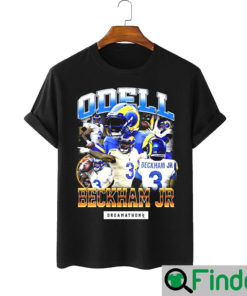 Odell Beckham Jr American Football MVP Player T Shirt