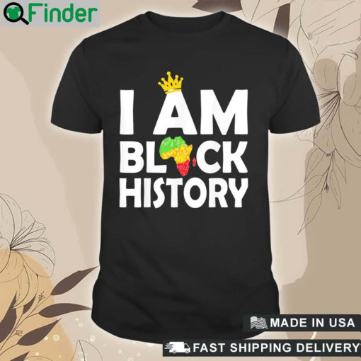 Official Black History Month Pajama I Am Black History Month T Shirt