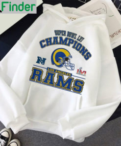 Official Los Angeles Rams 2022 Super Bowl Champions Hoodie