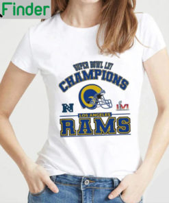 Official Los Angeles Rams 2022 Super Bowl Champions T shirt