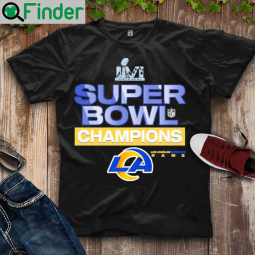 Official los angeles rams super bowl champions 2022 shirt