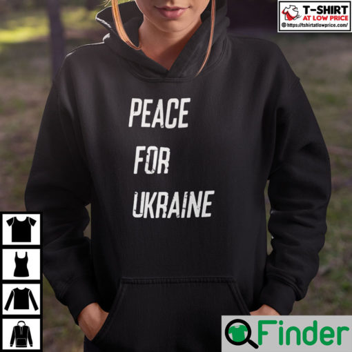 Peace For Ukraine Unisex Hoodie 1