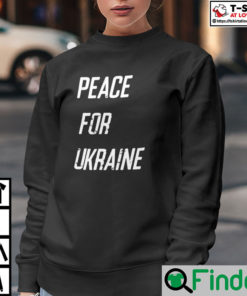 Peace For Ukraine Unisex Sweatshirt 1