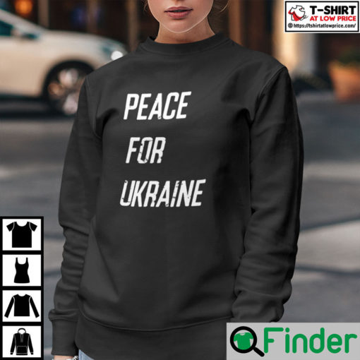 Peace For Ukraine Unisex Sweatshirt 1