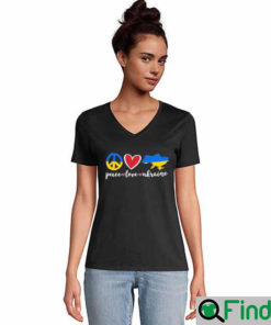 Peace Love Ukraine No War Shirts