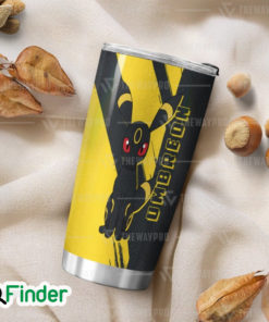 Pokemon Dark Type Eevee Evolution Umbreon Custom Tumbler 1