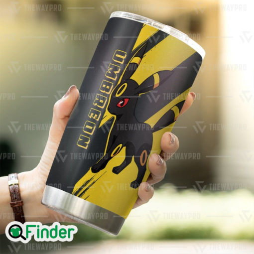 Pokemon Dark Type Eevee Evolution Umbreon Custom Tumbler 2