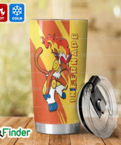 Pokemon Dual Type Fire and Fighting Infernape Custom Tumbler 2