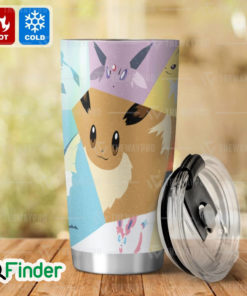 Pokemon Eevee Evolution All Form Custom Tumbler 2