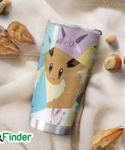 Pokemon Eevee Evolution All Form Custom Tumbler 4