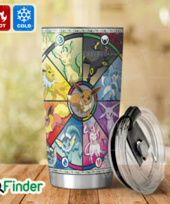 Pokemon Eevee Evolution Anime Custom Tumbler 2