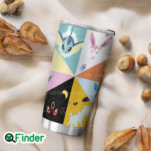 Pokemon Eevee Evolution Custom Tumbler 1