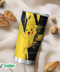 Pokemon Electric Type Starter Pokemon Yellow Pikachu Custom Tumbler 2