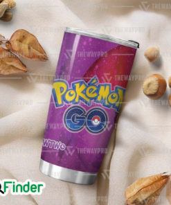 Pokemon GO Legendary Mewtwo and Mew Custom Tumbler 1